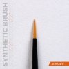 AK Interactive AKB007 AK SYNTHETIC BRUSH – ROUND 0
